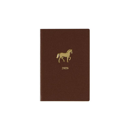 Rollbahn 2026 Point Monthly Planner Pocket Book《A6》