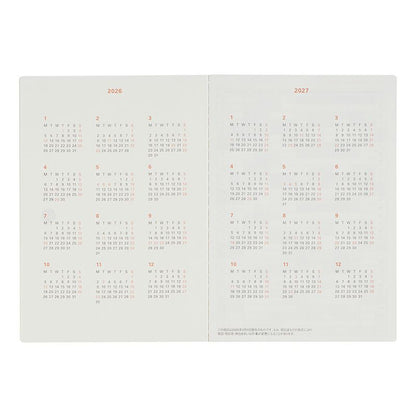 Rollbahn 2026 Monthly Pocket Planner《B6》