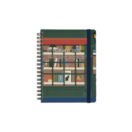 Rollbahn 2026 Cacher Spiral Bound Diary 《Large》