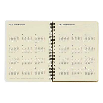 Rollbahn 2026 Cacher Spiral Bound Diary 《Large》