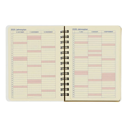 Rollbahn 2026 Cacher Spiral Bound Diary《Medium》