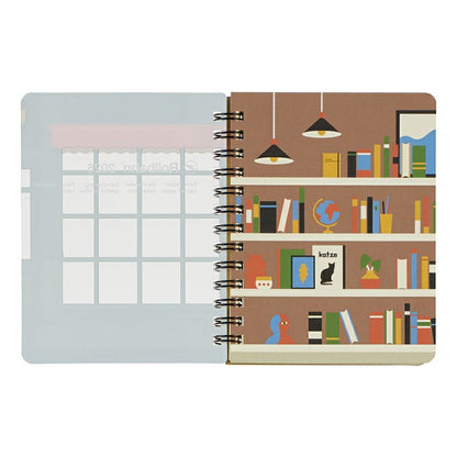 Rollbahn 2026 Cacher Spiral Bound Diary《Medium》