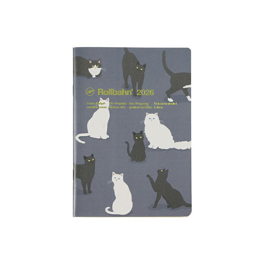 Rollbahn 2026 Animal Spiral Notebook Diary《B6》