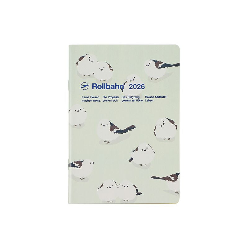 Rollbahn 2026 Animal Spiral Notebook Diary《B6》
