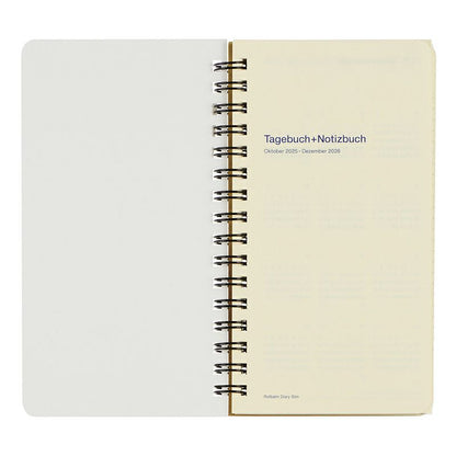 Rollbahn 2026 Pony Spiral Bound Diary 《Slim》
