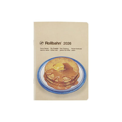 Rollbahn 2026 American Sweets Notebook Diary《B6》