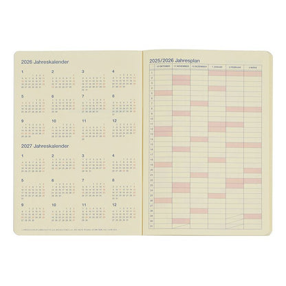 Rollbahn 2026 American Sweets Notebook Diary《B6》