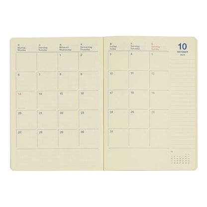 Rollbahn 2026 American Sweets Notebook Diary《B6》