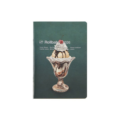 Rollbahn 2026 American Sweets Notebook Diary《B6》