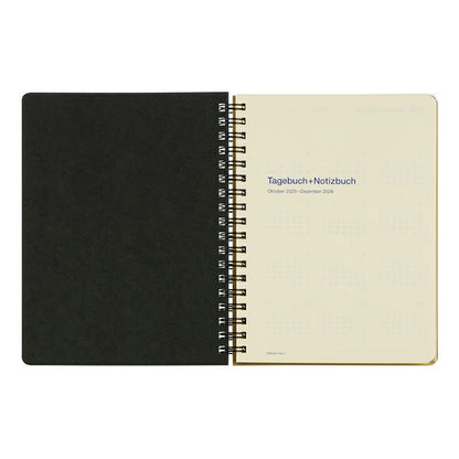 Rollbahn 2026 Homme Spiral Bound Diary《Large》