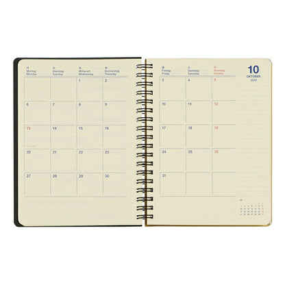 Rollbahn 2026 Homme Spiral Bound Diary《Large》
