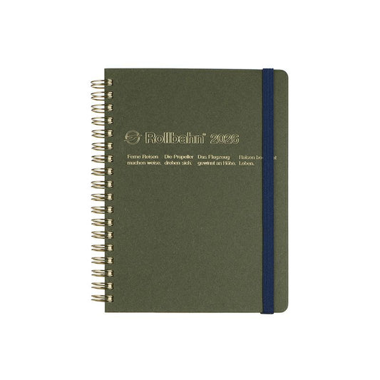 Rollbahn 2026 Homme Spiral Bound Diary《Large》