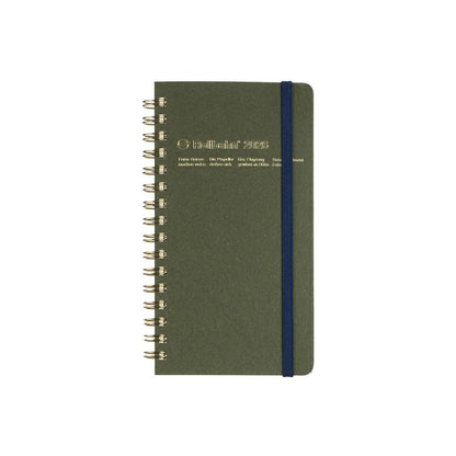 Rollbahn 2026 Homme Spiral Bound Diary《Slim》