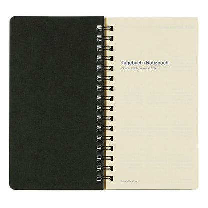 Rollbahn 2026 Homme Spiral Bound Diary《Slim》