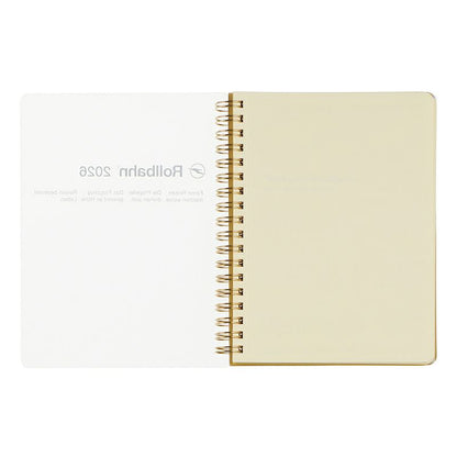 Rollbahn 2026 Clear Spiral Bound Diary《Large》