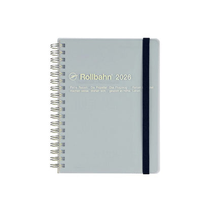 Rollbahn 2026 Clear Spiral Bound Diary《Large》