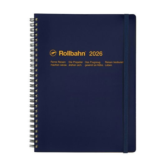 Rollbahn 2026 Spiral Bound Diary《Extra Large》