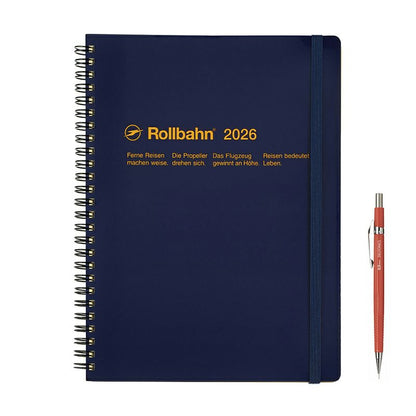 Rollbahn 2026 Spiral Bound Diary《Extra Large》