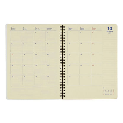 Rollbahn 2026 Spiral Bound Diary《Extra Large》
