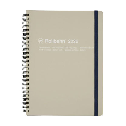 Rollbahn 2026 Spiral Bound Diary《Extra Large》