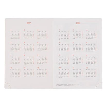 2027 Rollbahn Diary《A6 Point | Black》