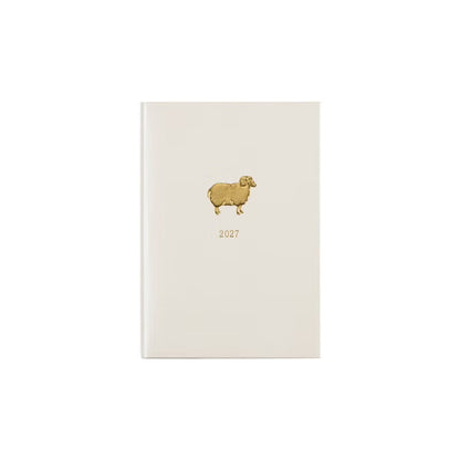 2027 Rollbahn Diary《A6 Point | White》