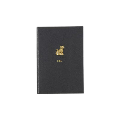 2027 Rollbahn Diary《A6 Point | Black》
