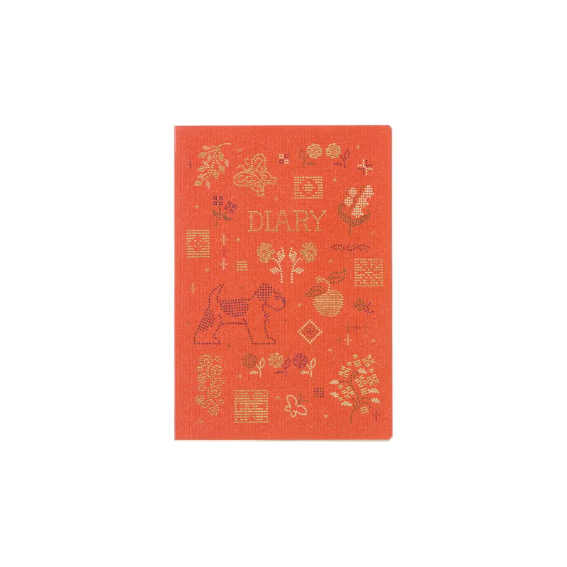 2027 Rollbahn Diary《A6 Glimmer | Orange》