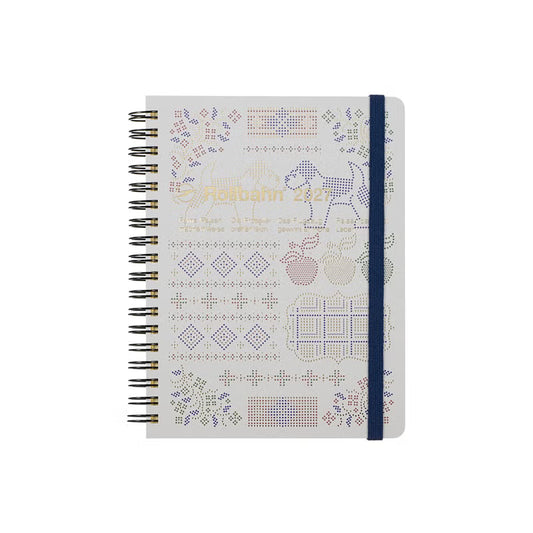 2027 Rollbahn Diary《Large Glimmer | Light Gray》
