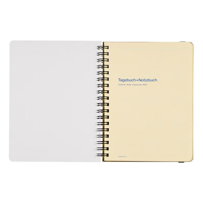 2027 Rollbahn Diary《Large | Yellow》