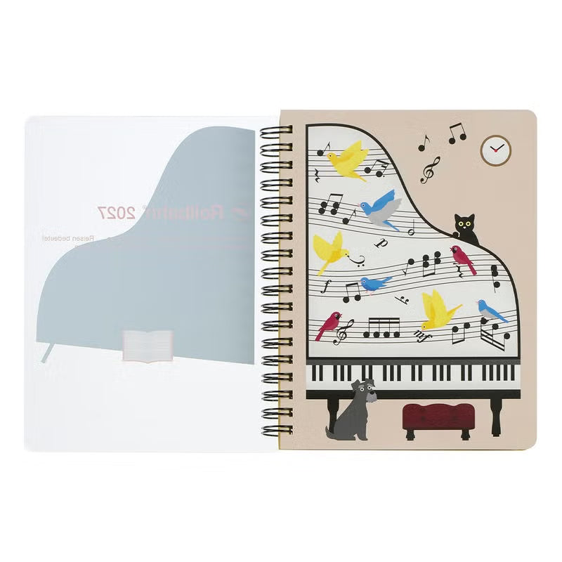 2027 Rollbahn Diary《Large Cache A | Greige Piano 》