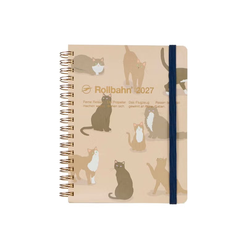 2027 Rollbahn Diary《Large Animal | Greige 》