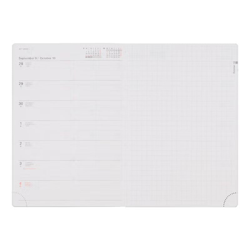 2027 Rollbahn Diary《A6 Glimmer | Orange》