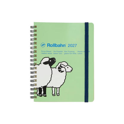 2027 Rollbahn Diary《Large Sheep | Mint 》