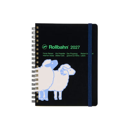 2027 Rollbahn Diary《Large Sheep | Black 》