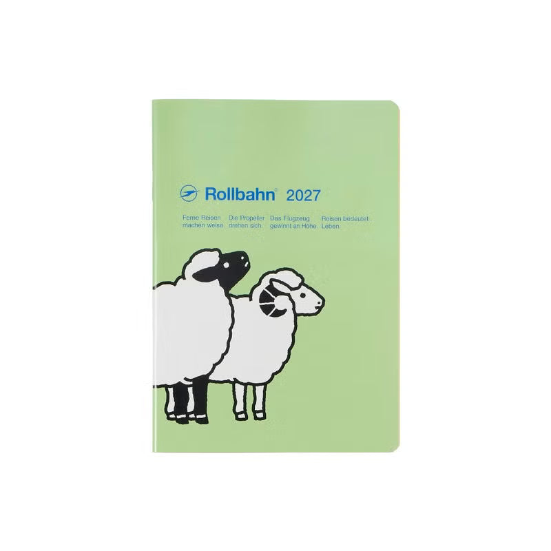 2027 Rollbahn Diary《B6 Sheep | Mint》