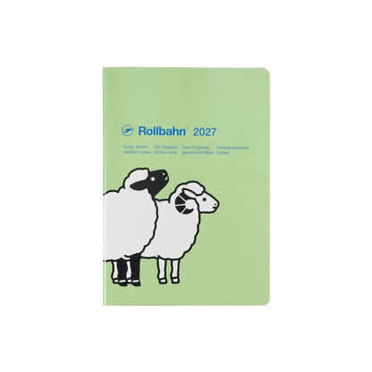 2027 Rollbahn Diary《B6 Sheep | Mint》