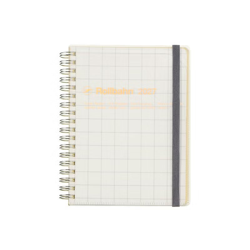 2027 Rollbahn Diary《Large Clear Check  | Gray》