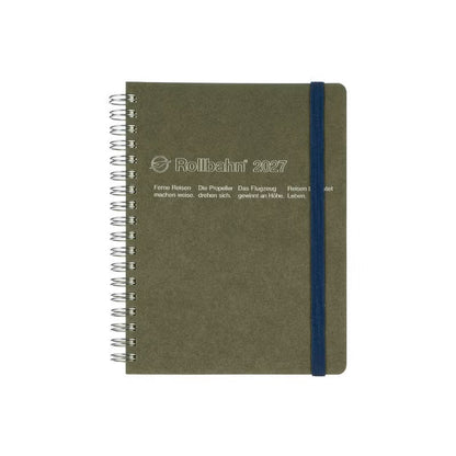 2027 Rollbahn Diary《Large Homme | Olive》
