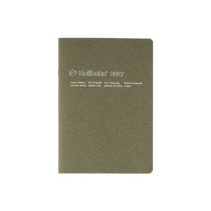2027 Rollbahn Diary《B6 Homme | Olive》