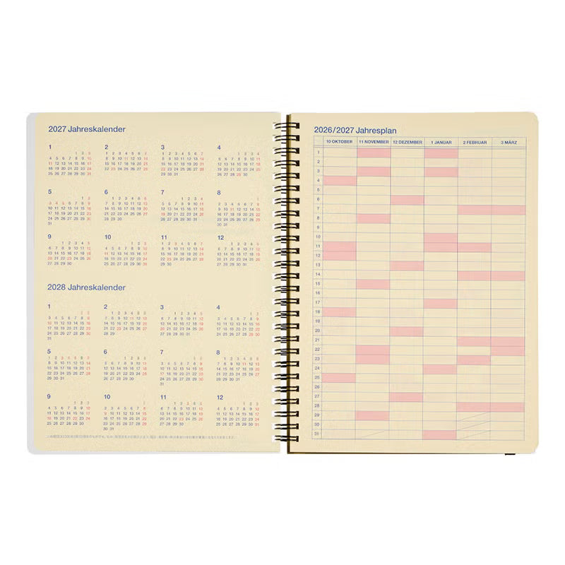 2027 Rollbahn Diary《Extra Large | Dark Blue》