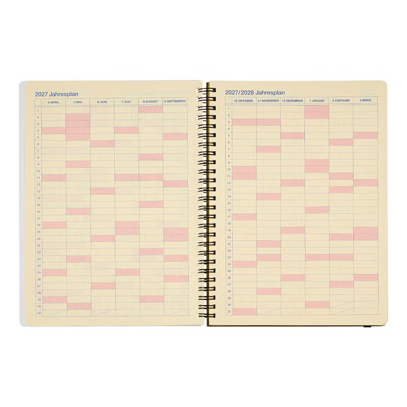 2027 Rollbahn Diary《Extra Large | Dark Blue》