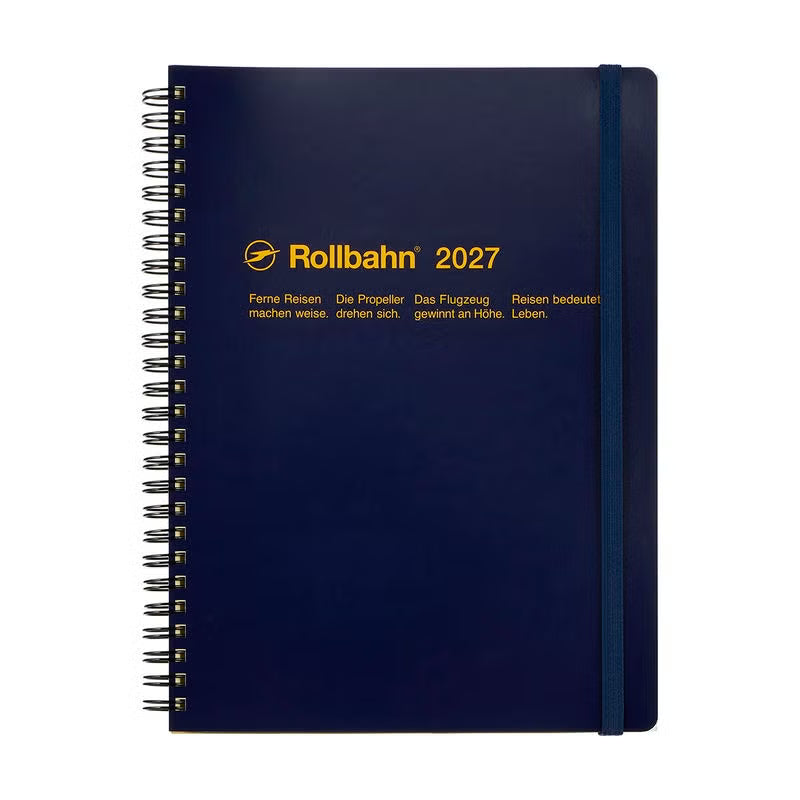 2027 Rollbahn Diary《Extra Large | Dark Blue》