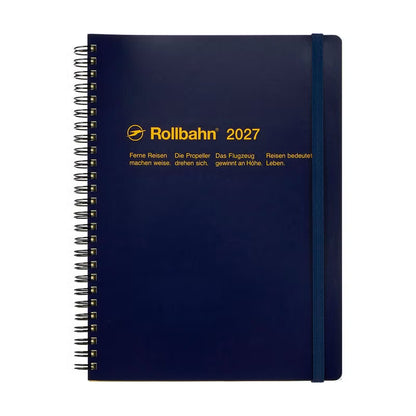 2027 Rollbahn Diary《Extra Large | Dark Blue》
