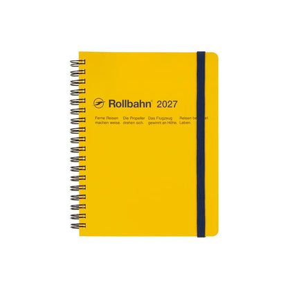 2027 Rollbahn Diary《Large | Yellow》