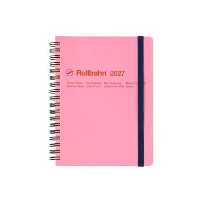 2027 Rollbahn Diary《Large | Pink》