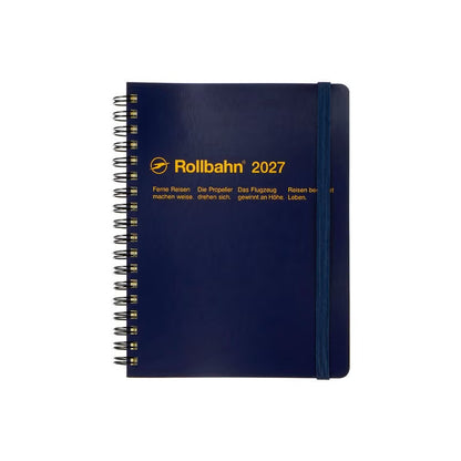 2027 Rollbahn Diary《Large | Dark Blue》