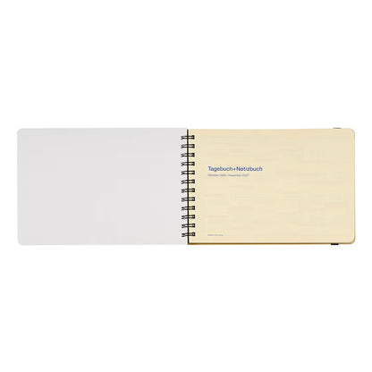 2027 Rollbahn Diary《Large Horizontal | Yellow》
