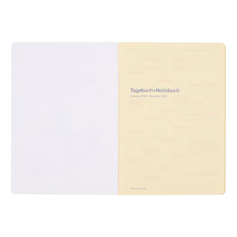 2027 Rollbahn Diary《B6 | Black》