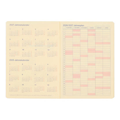 2027 Rollbahn Diary《B6 | Black》